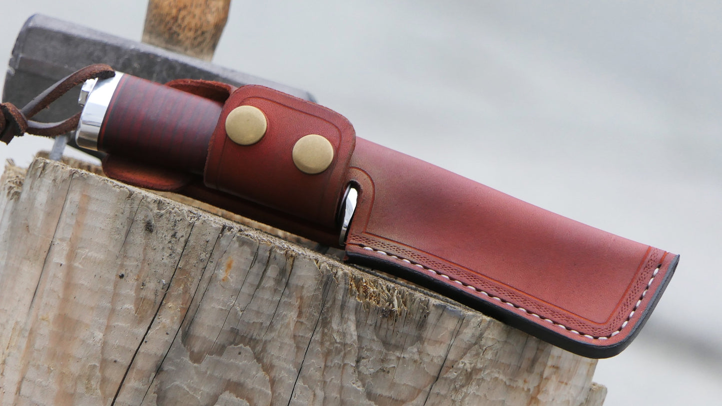Mod. 4 stacked leather